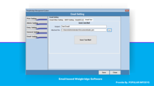 Email Weighbridge Software