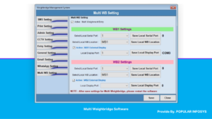 Multi Weighbridge Software