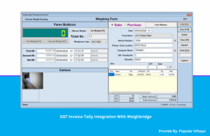 GST Invoice Tally Integration With Weighbridge